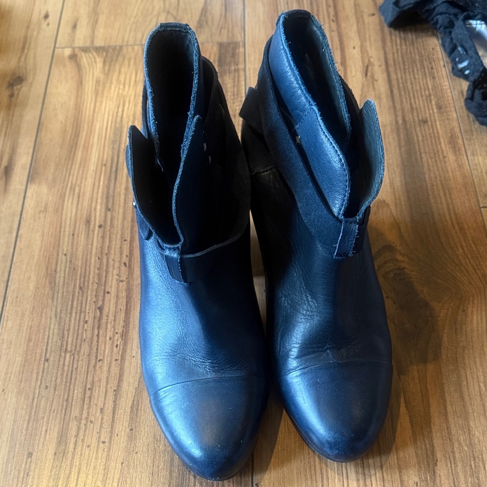 rag & bone Dark Blue Ankle Boots